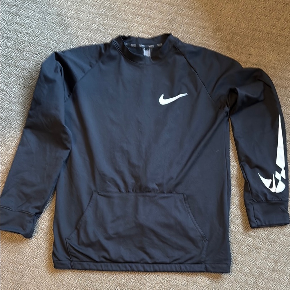 Nike Men's Black Pullover Jacket